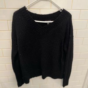 NWOT Black V-neck Sweater